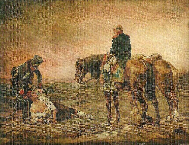 Jean-Louis-Ernest Meissonier Relief after the Battle oil painting image
